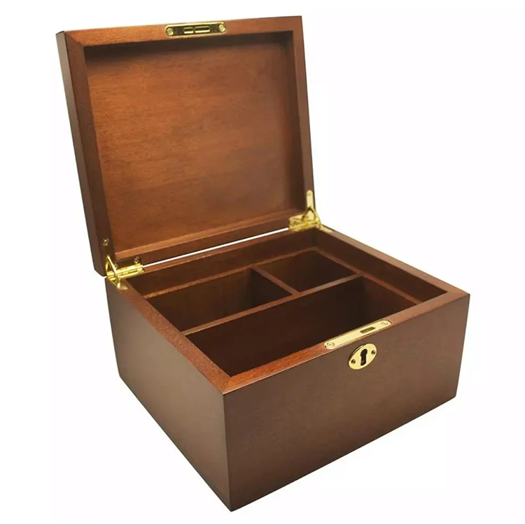 Custom Luxury Wooden Smell Proof Weed Stash Box Combo Storage With Rolling Tray