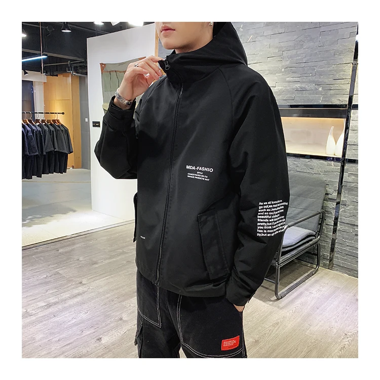 

jacket for men custom windbreaker hoodie jacket