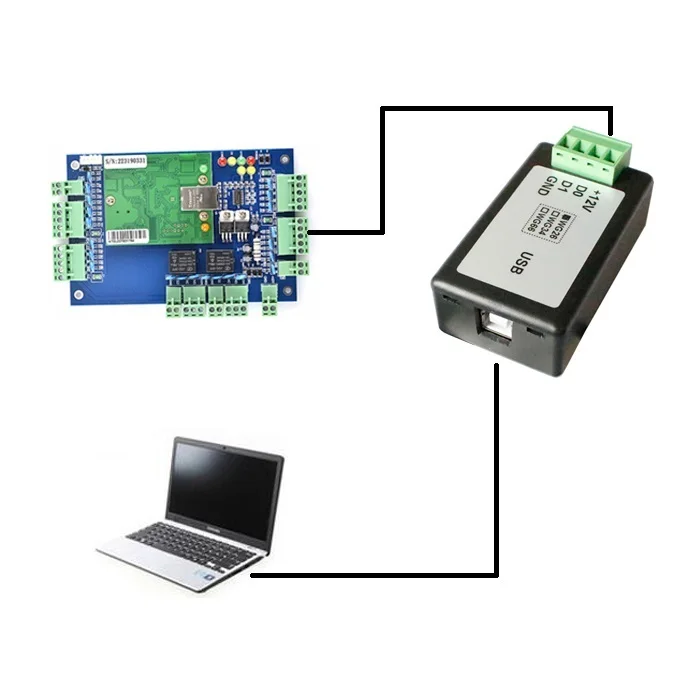 Wiegand 26/34bits to USB Converter for Access Control