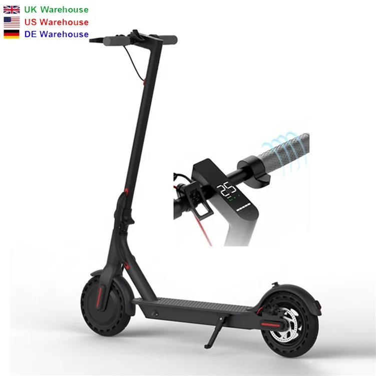 

350w Euro Mobility E-scooter Europe Electric Motorcycle Adult Usa Adults Stock Suotu Foldable E- Eu Warehouse E Scooter, Black