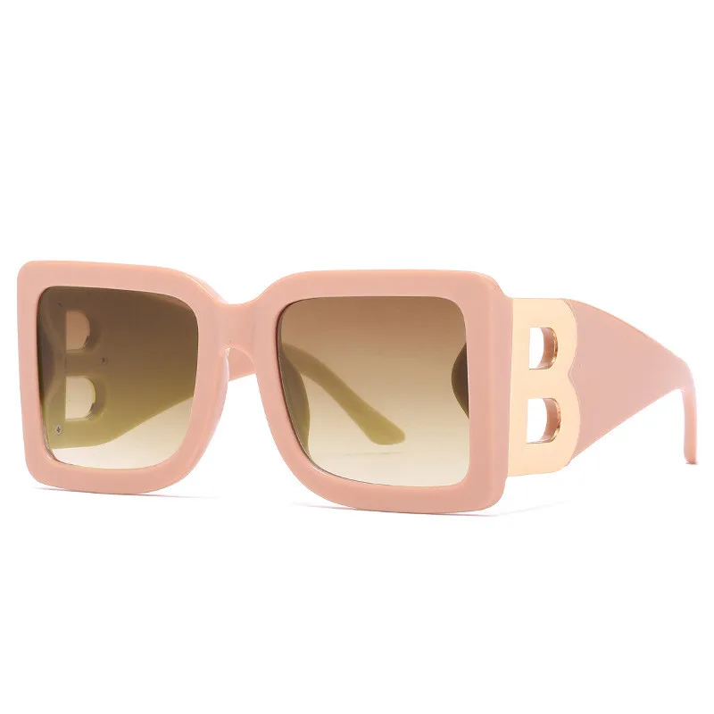 

Girls Big Frame Pink Glasses Women Sun Trendy Shades Sunglasses