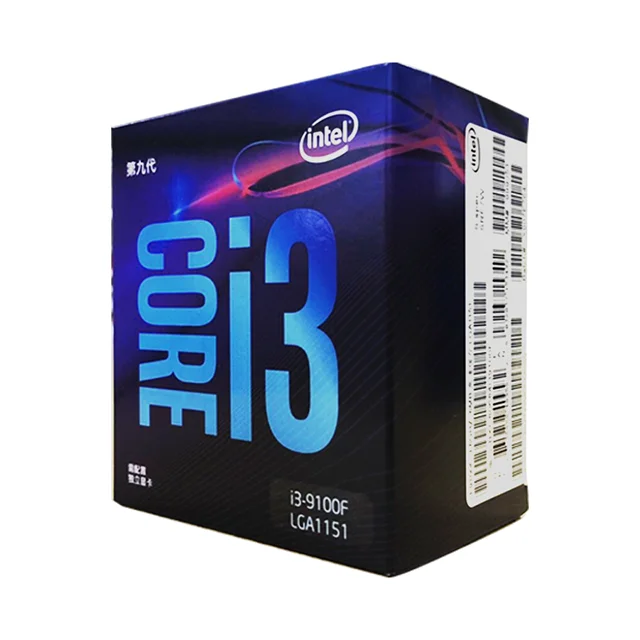 

Core i3-9100 ForINTEL boxed CPU 1151 pin desktop computer processor