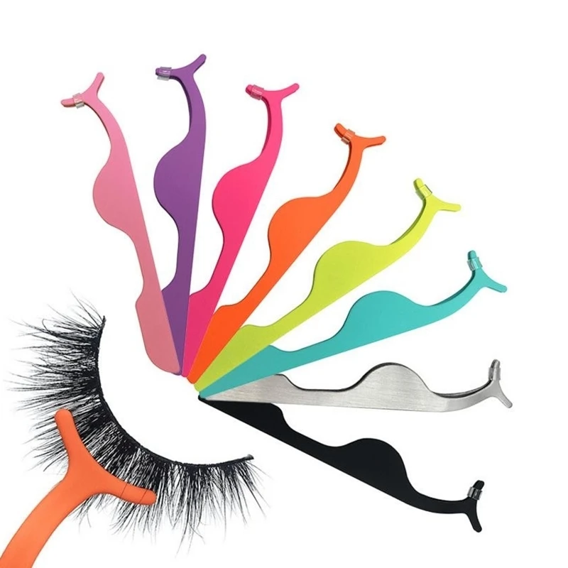 

Artificial Eyelash Clip Adjuster Eyelash Tweezers Magnet Girls Makeup Accessories Cosmetic Tool Multifunctional Wimperpincet