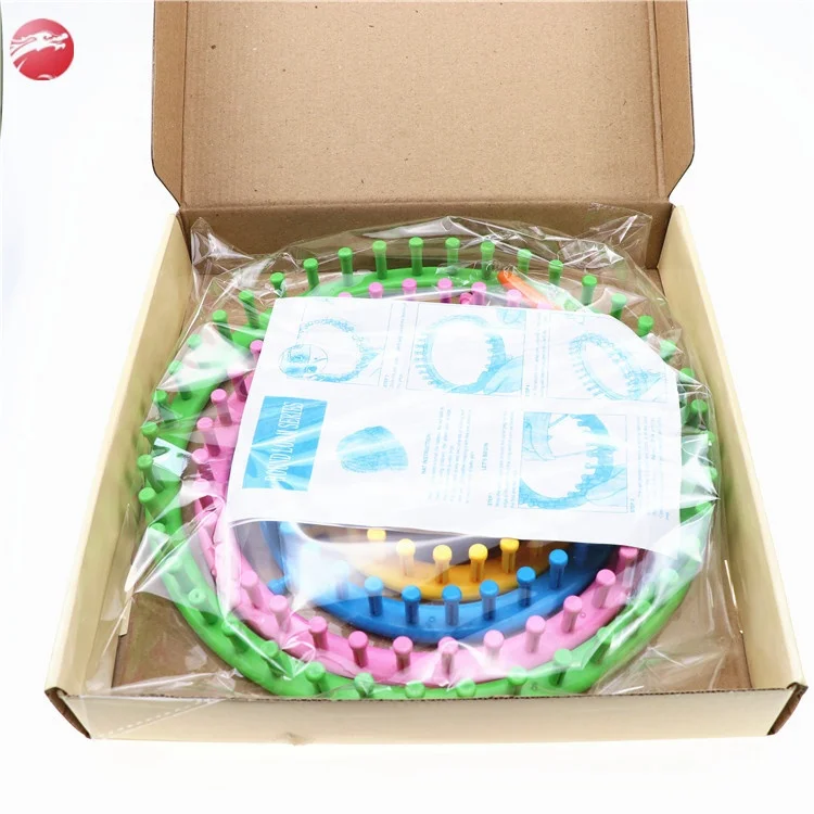 

Low Moq Knitting Loom Set ABS Weaving & Kit Knitting Loom Kit Kids, Multicolor