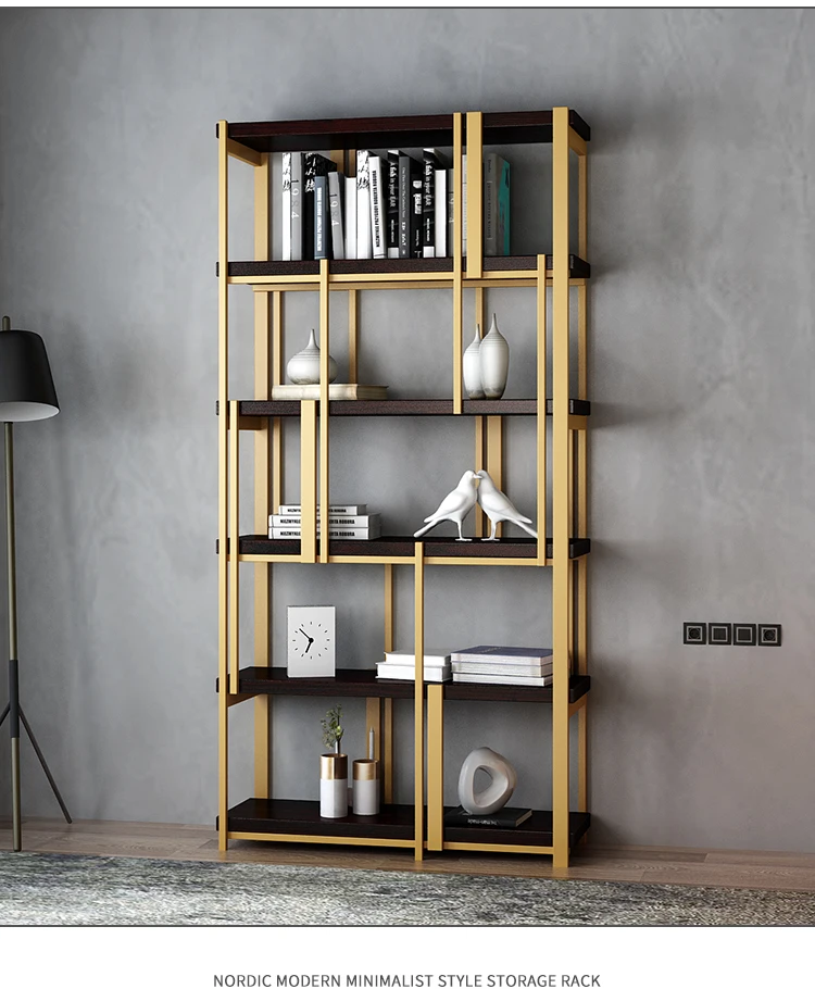 Simple Style Display Decorative Metal Wall Mounted Hanging Decoration Shelves