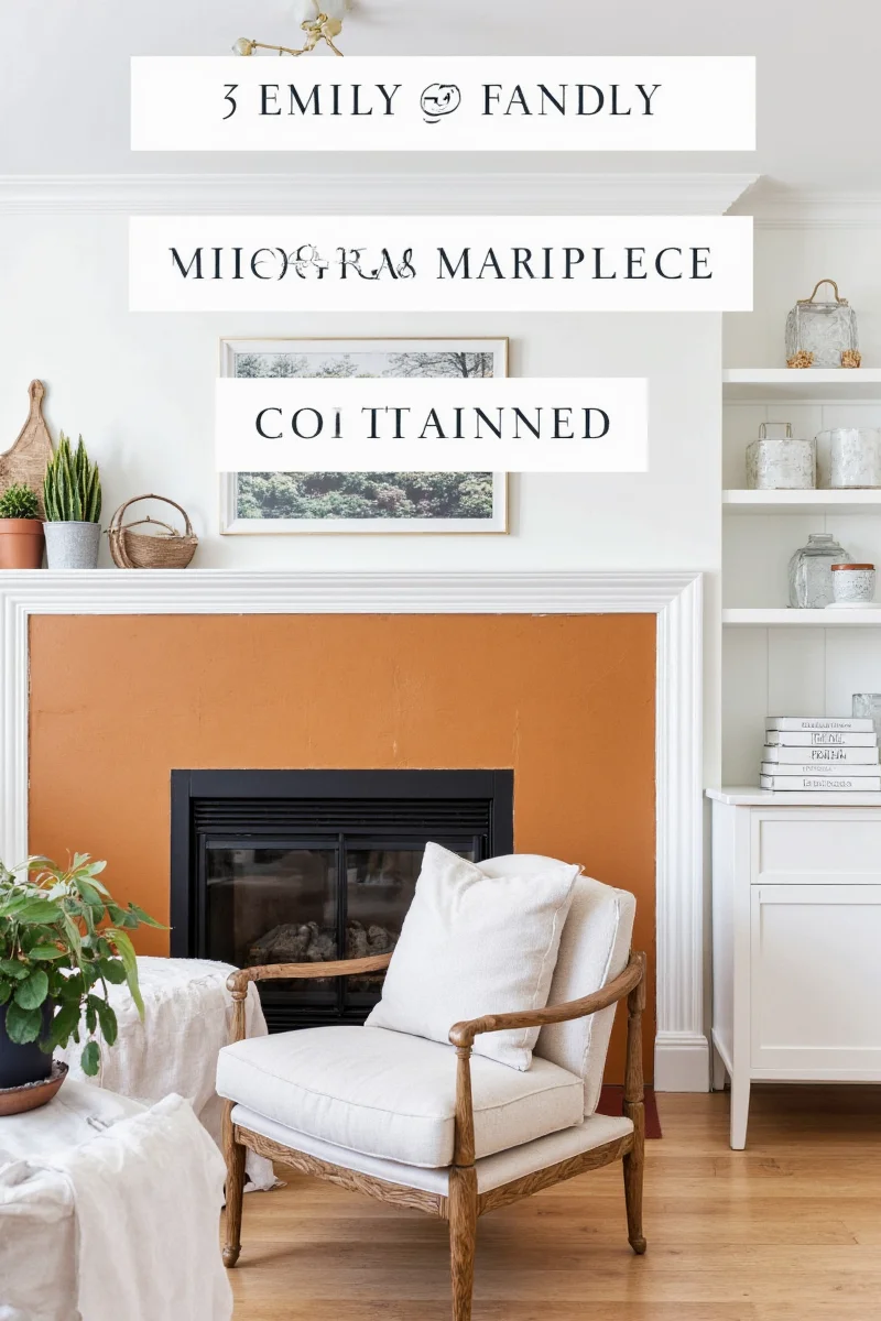 5 ways to transform your living room with a family friendly painted mantelpiece plus tips tricks product guide