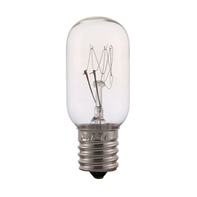 T25 Oven Bulb T25 Incandescent Bulb T8 Microwave oven Lamp T25 fireplace Lamp T25 high temperature bulb
