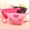 Cartoon Hello Kitty Cosmetic Bag Women Travel Zipper Makeup Case Organizer Storage Pouch Toiletry Make Up Beauty Wash Kit Bags