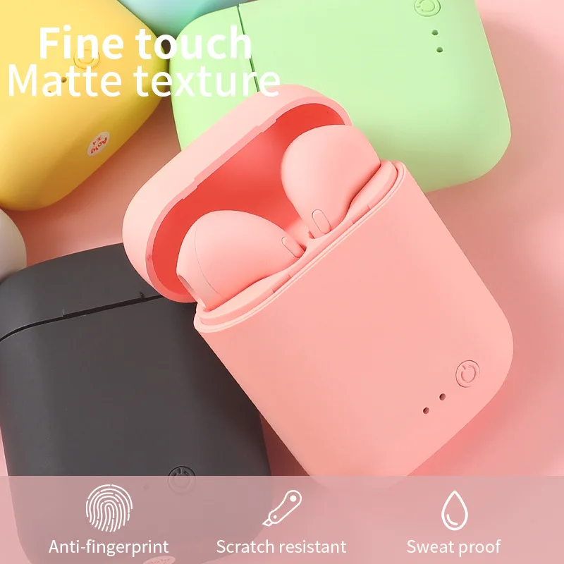 2021 Best Twin Inpods 12 Wireless Earphones Tws Earbuds Headphone Cheap Amazon Top Seller Earphones I12 Air For Iphone - ANKUX.COM
