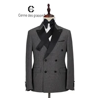 

Newest custom man jacket business suit men's wedding suits tuxedos set