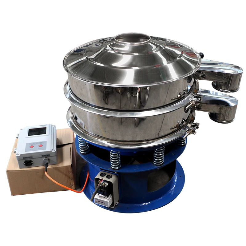 Circular Motion Sodium Caseinate Vibrating Screen with Ultrasonic Device for Sale