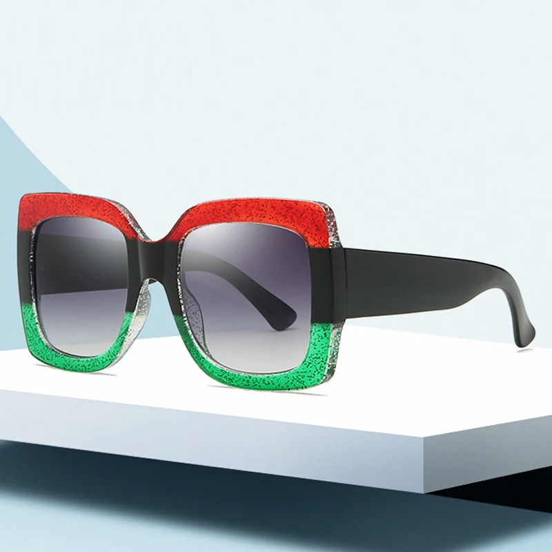 

2021 New Arrival Large Square Sunglasses For Women Oversized Eye Glasses