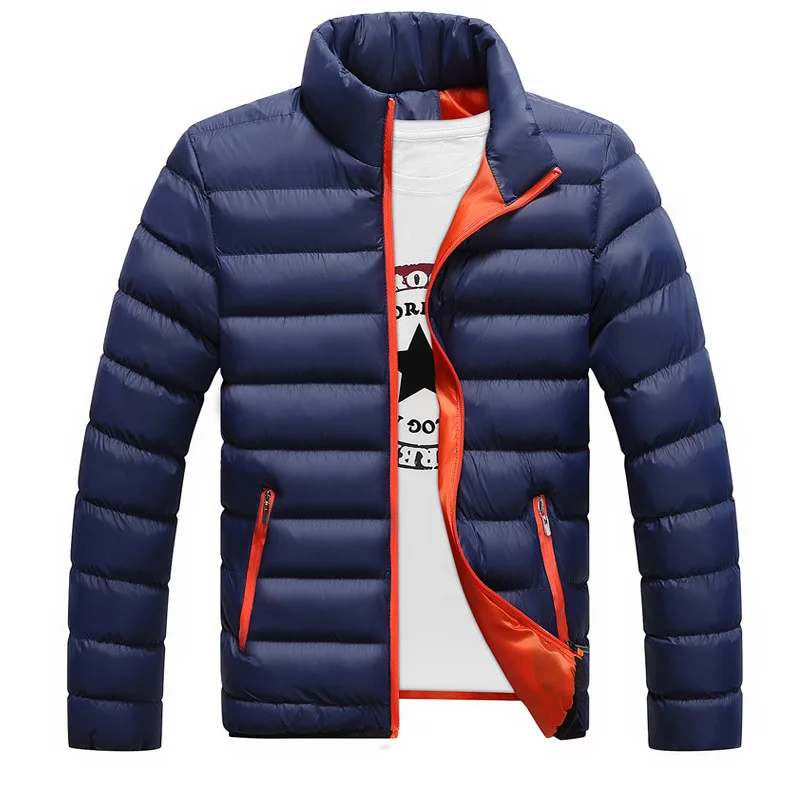 

2020 Winter DIY Print Weight 800g 4 Colors Warm Coat Simple Private Custom Asian Size M-5XL Design Logo 95% Cotton Parkas CA999