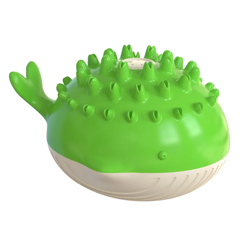 

Interactive Water Spray Toy Molar Teeth Cleaner Hot Sale Little Crocodile Water Spray Dog Pet Toys, Picture showed
