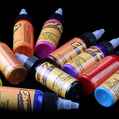 

25 colors 30ml black eternal pigment lip body tattoo ink supplier