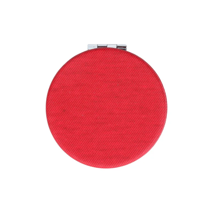 

New Arrival Customized Color Round Desk Top Makeup Mirror Small Antique Compact Pocket Mirror, As pics