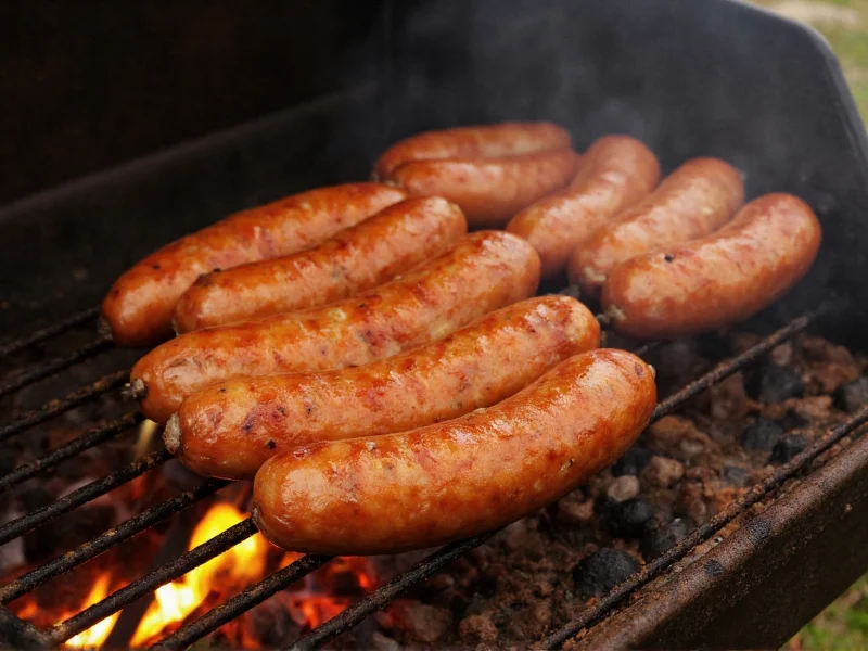 cook temp for sausage