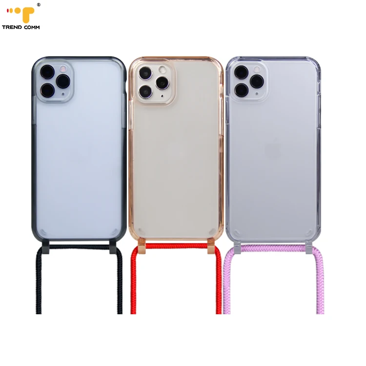 

Necklace Transparent Shockproof Clear Cases For iPhone 11 Pro 2020 Phone Cover