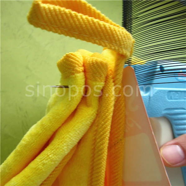 
Extra Long Fine Needle Tagging Gun, thick fabric clothes sweater heavy socks rug price tag attacher barbs fastener pins pistol 