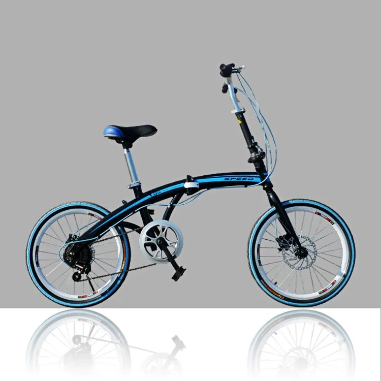 

20 Inch Steel Folding Frame Steel Fork Foldable Handlebar Folding Bike