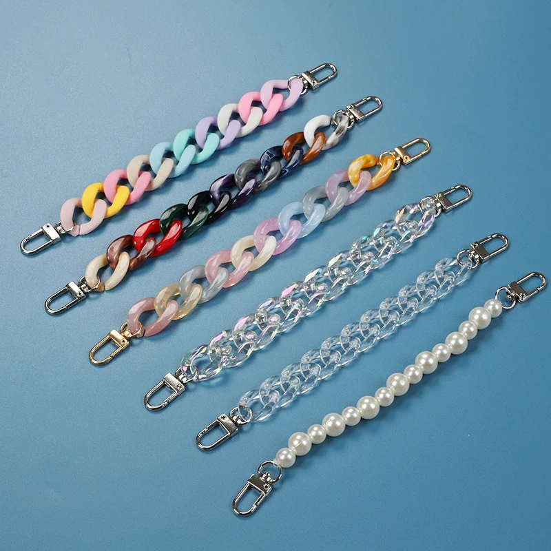 

1 Pcs Fashion Jewelry Resin Bling Colorful Large Rainbow Croc Chains Charms Shoes Decorations for Women Gift Accessories