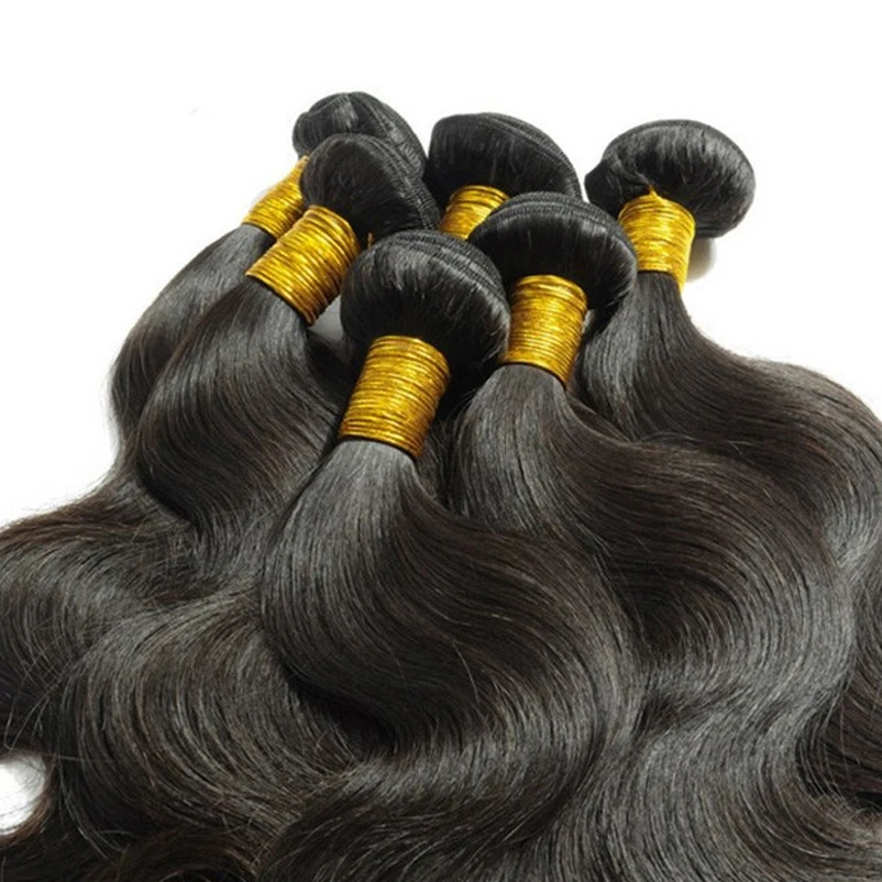 

Remy Human Hair Extension Supplier Body Wave Raw Indian Virgin Cuticle Aligned Human Hair Weaves Bundles with Lace Closure