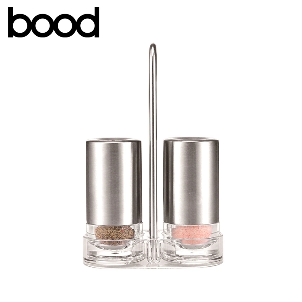 

amazon sale salt and pepper shaker with acrylic stand / spices shaker set