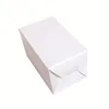 Wholesale custom flat folding white cardboard rigid gift box