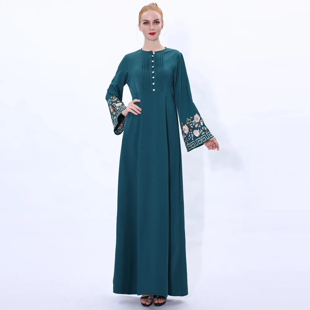 

Bicomfort 2024 New Design Islamic Abaya Modest Muslim Women's Dress Customized Linen Cardigan in XXL Size for Eid Celebration