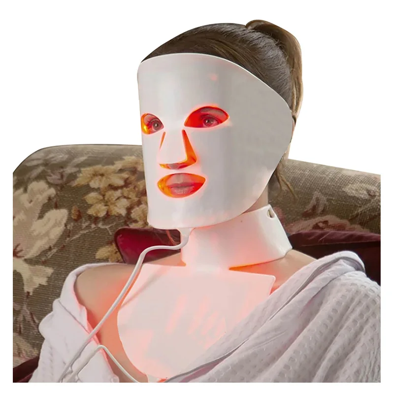 

Silicone LED Mask Face Beauty LED Facial Mask Therapy LED Light Mask