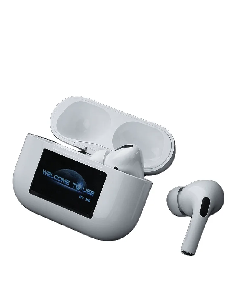 

Noise Canceling true wireless earphone LED display earbuds tws earphone&headphone with charging case