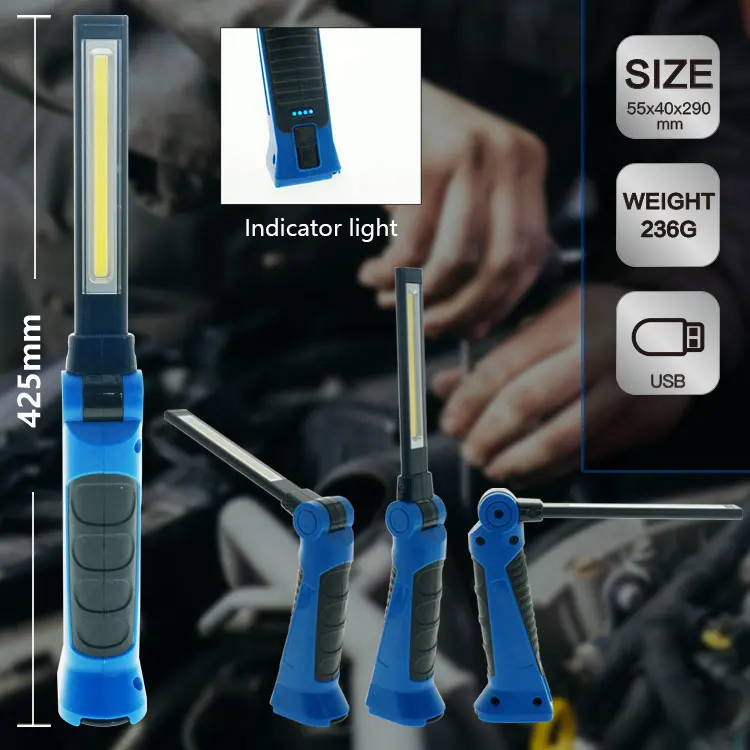 Work Zone High Quality High Bright Rechargeable Hanging Loop