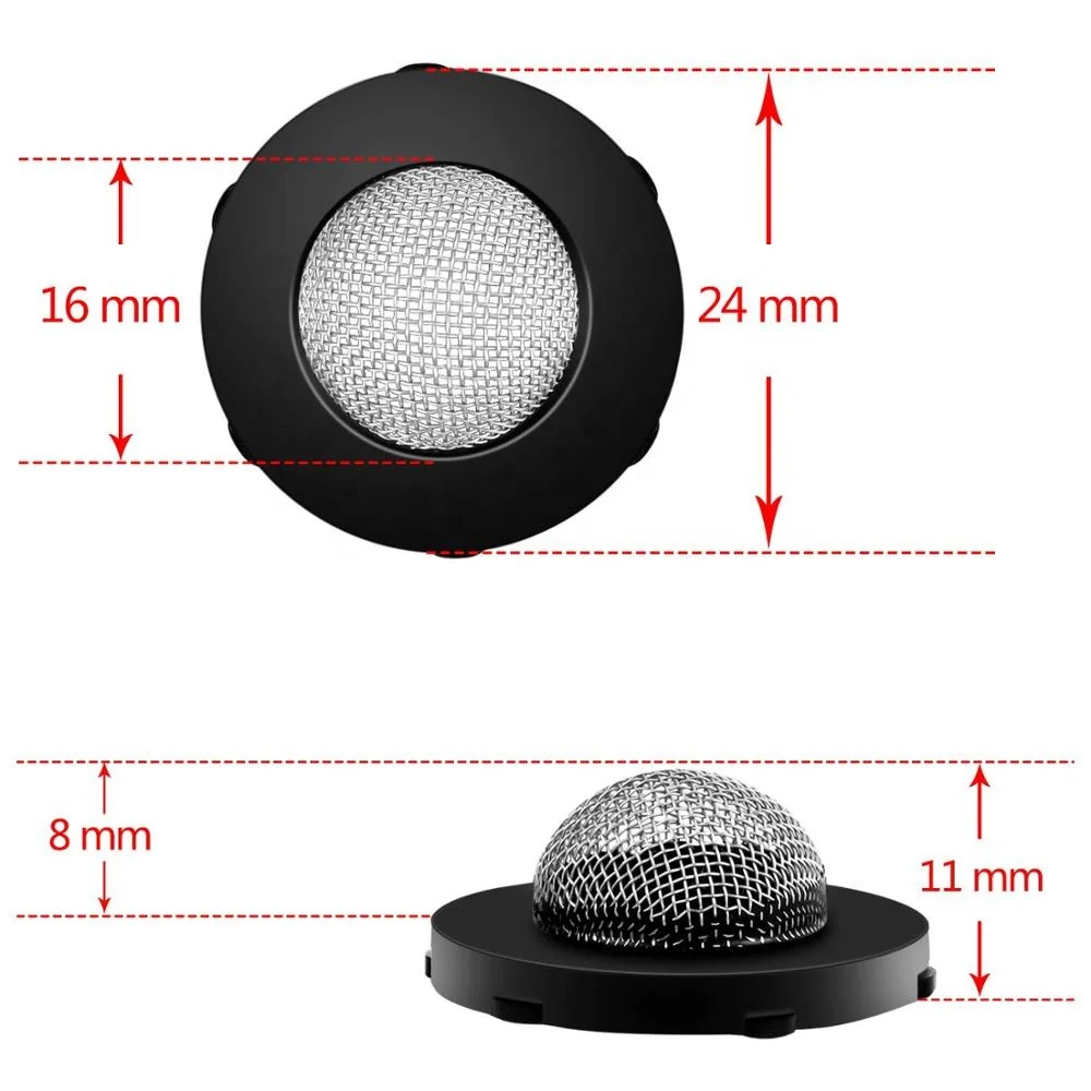 Fine Mesh Stainless Steel Conical Strainers Pipe Screen Inline Cone