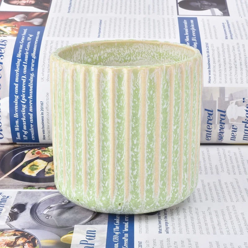 Custom porcelain tealight candle tumbler home decoration