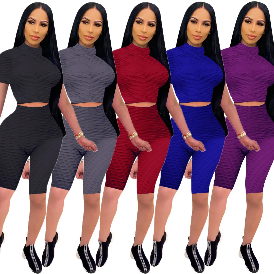 

Wholesale womens fashion sexy yoga leggings fitness yoga pants two piece set, Customized color/as show
