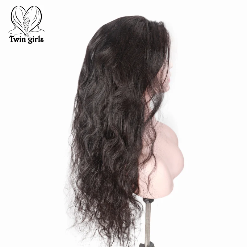 

High Quality 180 Density Unprocessed Virgin Hair 13x4 Frontal Lace Wig Black Pearl Body Wave Frontal Wig