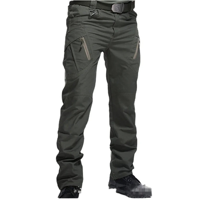 

City Military Tactical Pants Men SWAT Combat Army Trousers Many Pockets Waterproof Wear Resistant Casual Cargo Pants Men 2021