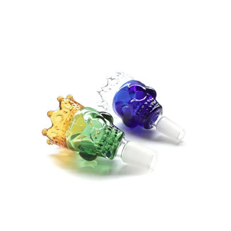 

Crown Skulls Silicon Hookah Smoke Accessories, Blue/green