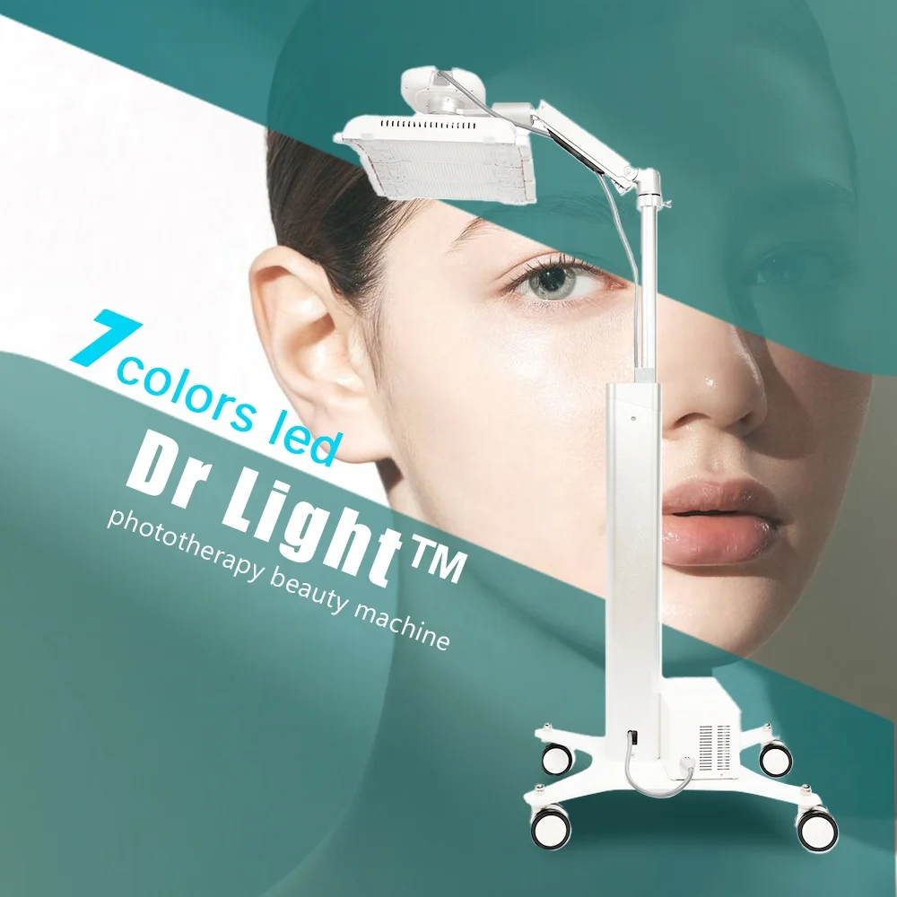 

Beauty salon most popular beauty equipment skin rejuvenation facial care pdt led machine with 7 colors free shipping