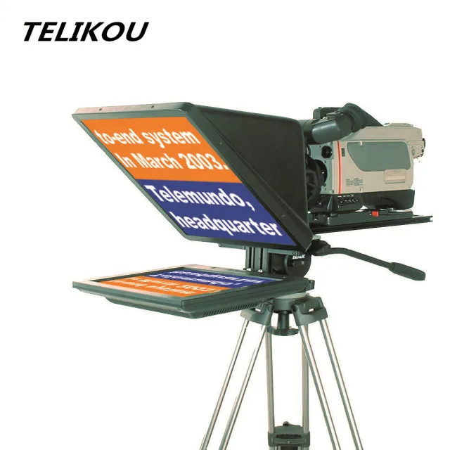 

Studio Teleprompter 20 inch 19 inch 22 inch for teller announcer live streaming live broadcast, You can set 5 colours