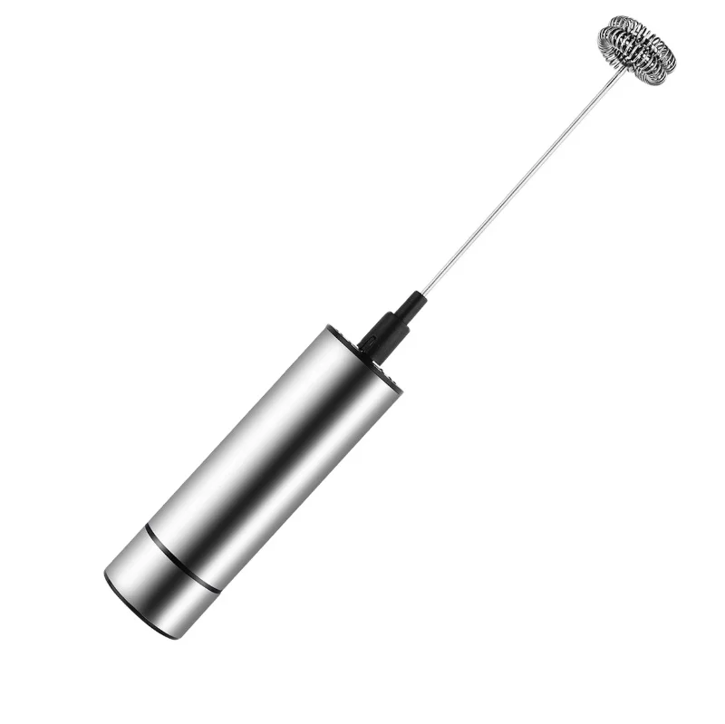 

Electric Handheld Stainless Steel Milk Frother Auto Stirrer Kitchen Tools