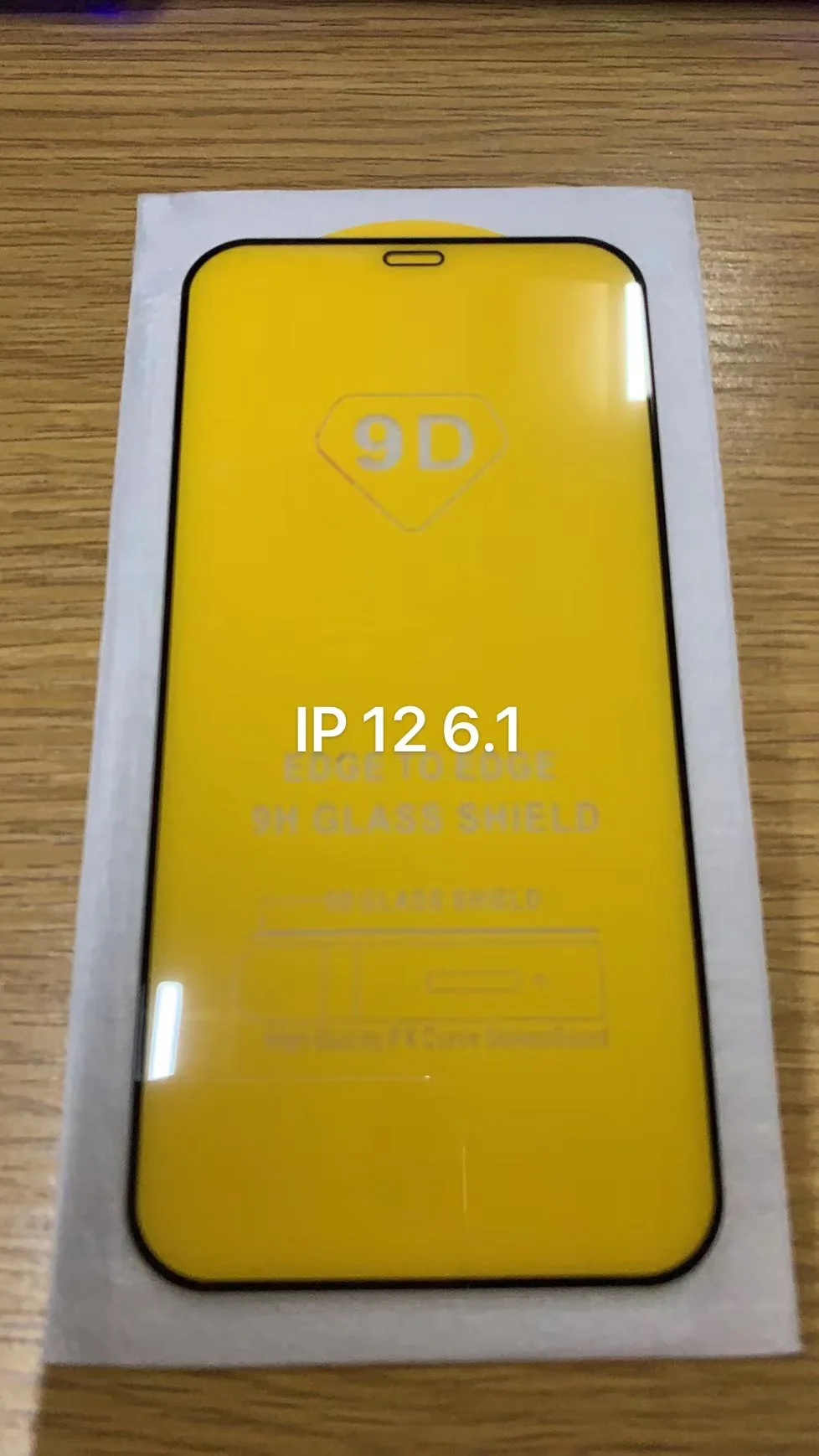 
Factory Wholesales for iPhone X/XS iPhone 12 Fullcover FullGlue 9D Tempered Glass Screen Protector 