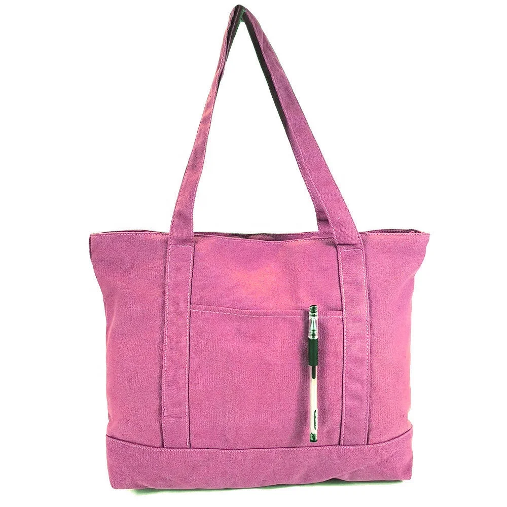 

Multifunction Wholesale Daily Outdoor Large Tote Canvas Bag For Women