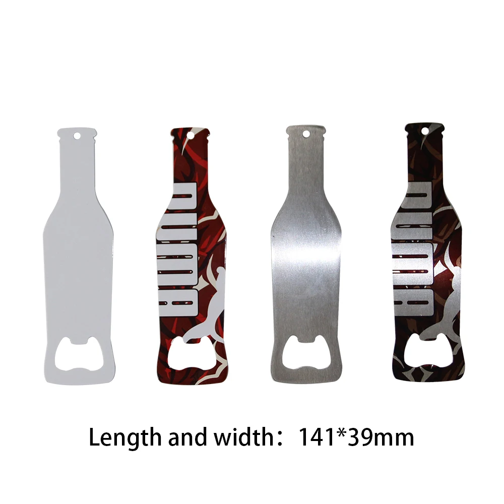 

Kingsub Sublimation Bottle Opener Promotional New Metal Blank Personalised Sublimation Bottle Opener