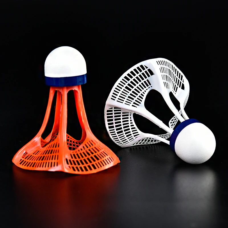 

WHIZZ new arrival 5.7g+/-1g yellow PP foam cork nylon air badminton for outdoor games