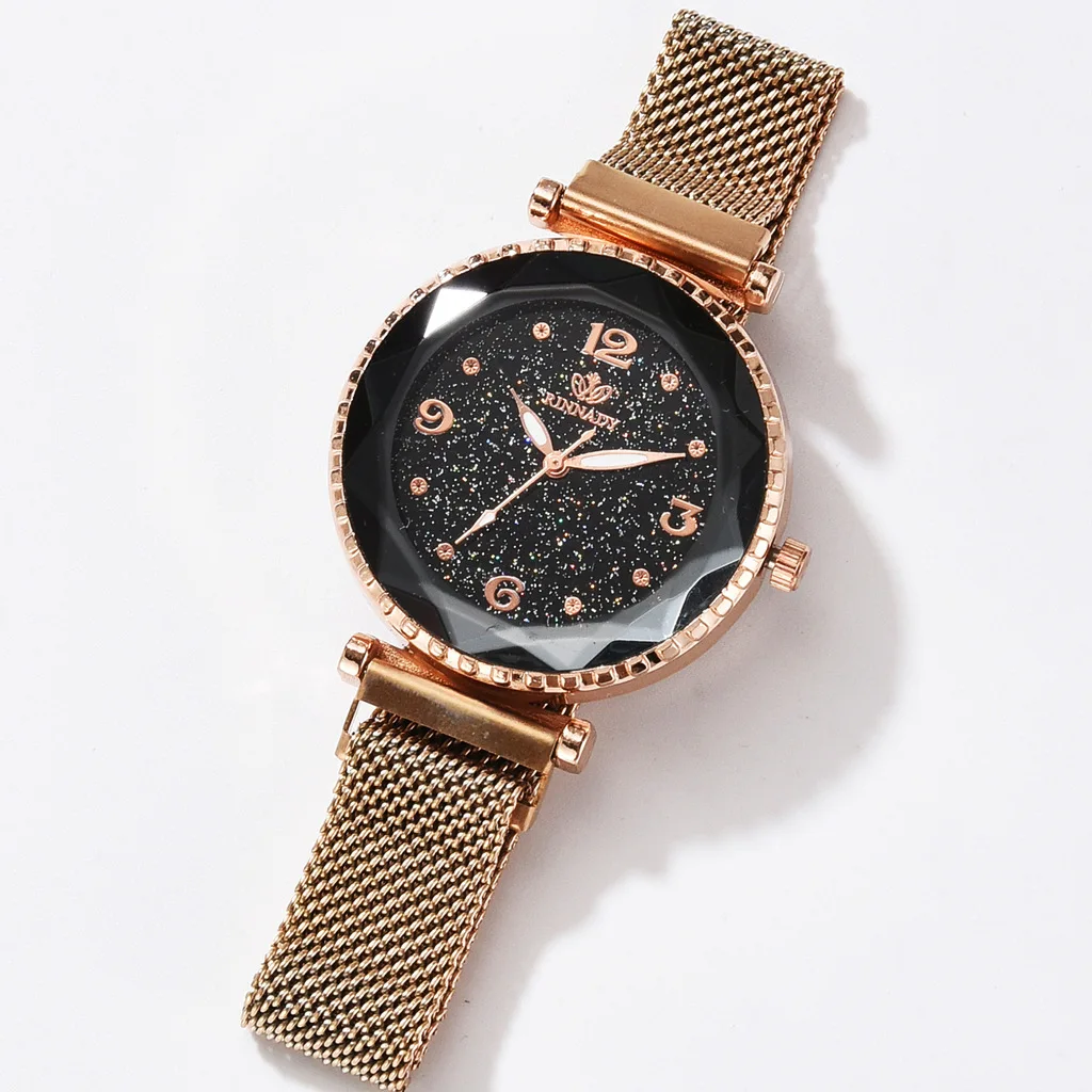 

Watch supplier Skmei quartz bracelet 2-piece Hip-hop Ladies watch