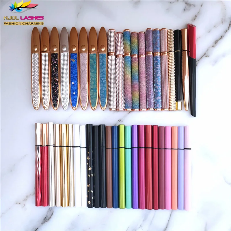 

Color Waterproof Bottle Kits Eyelashes Eye Lashes Extension Brush Gel Tube Magic Eyeliner Pencil