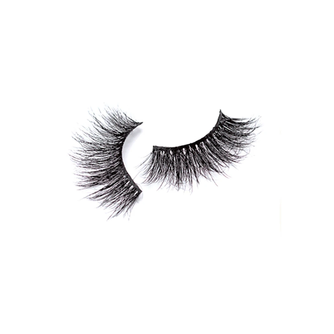 

Super Quality Private Logo Custom Hand Made Mink Lashes Fake 18 mm Mink Eyelashes