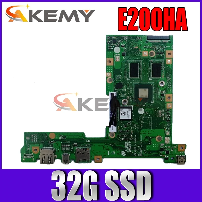 

Akemy E200HA Laptop motherboard for ASUS E200HA E200H E200 Test original mainboard 32G SSD