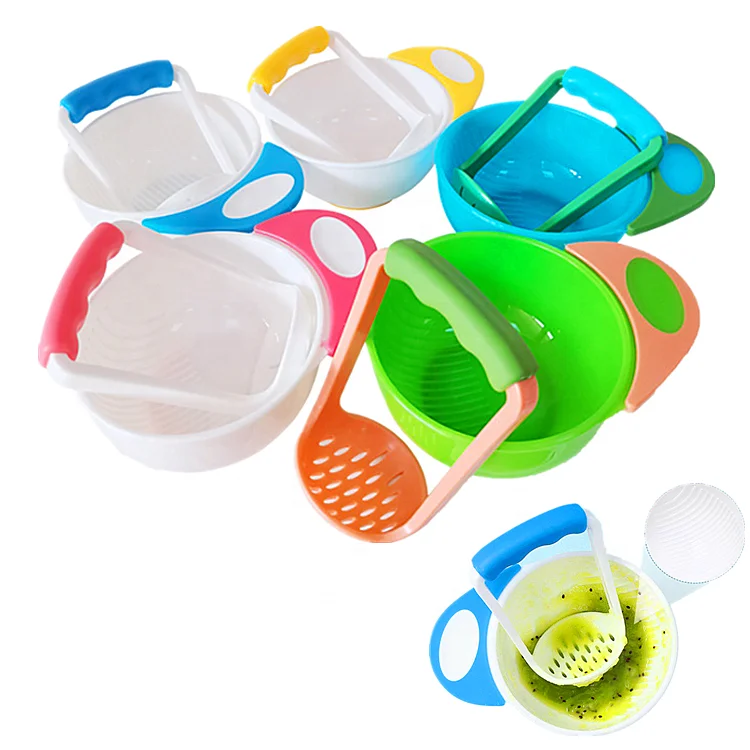 

Masher and Serve Bowl for Baby Masher Bowl for Baby,Baby Food Grinding Bowl